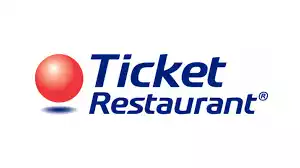 Logo de Ticket Restaurant indiquant que les tickets restaurant sont acceptés chez Ty Flam's Food Truck.